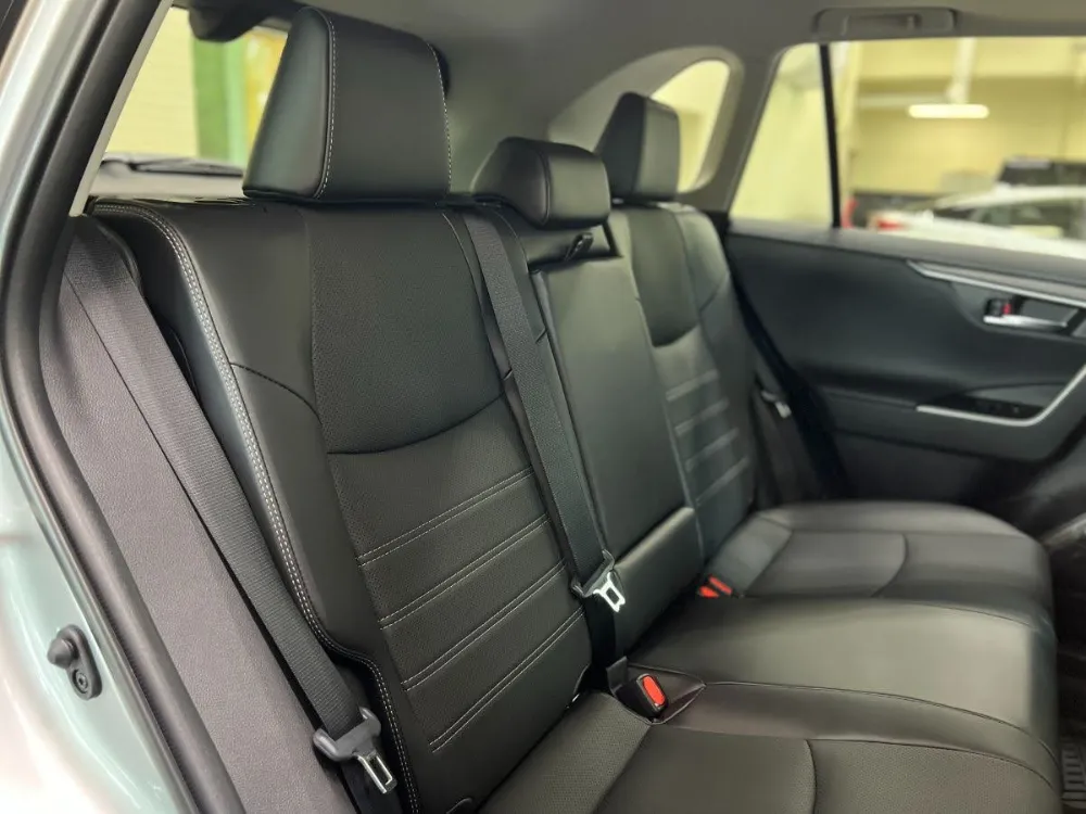 2022 RAV4 Hybrid Limited Photo Gallery Silver Black Interior 6